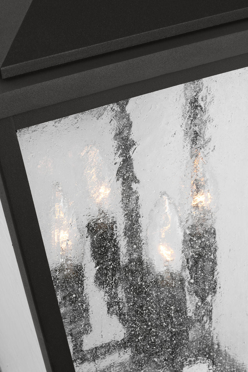 Kennewick Extra Large Wall Lantern Textured Black