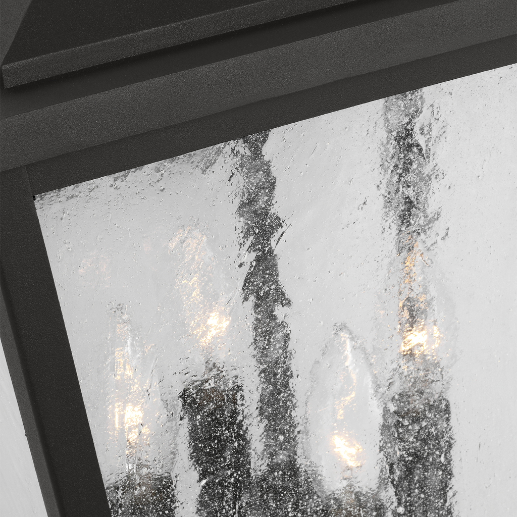 Kennewick Extra Large Wall Lantern Textured Black