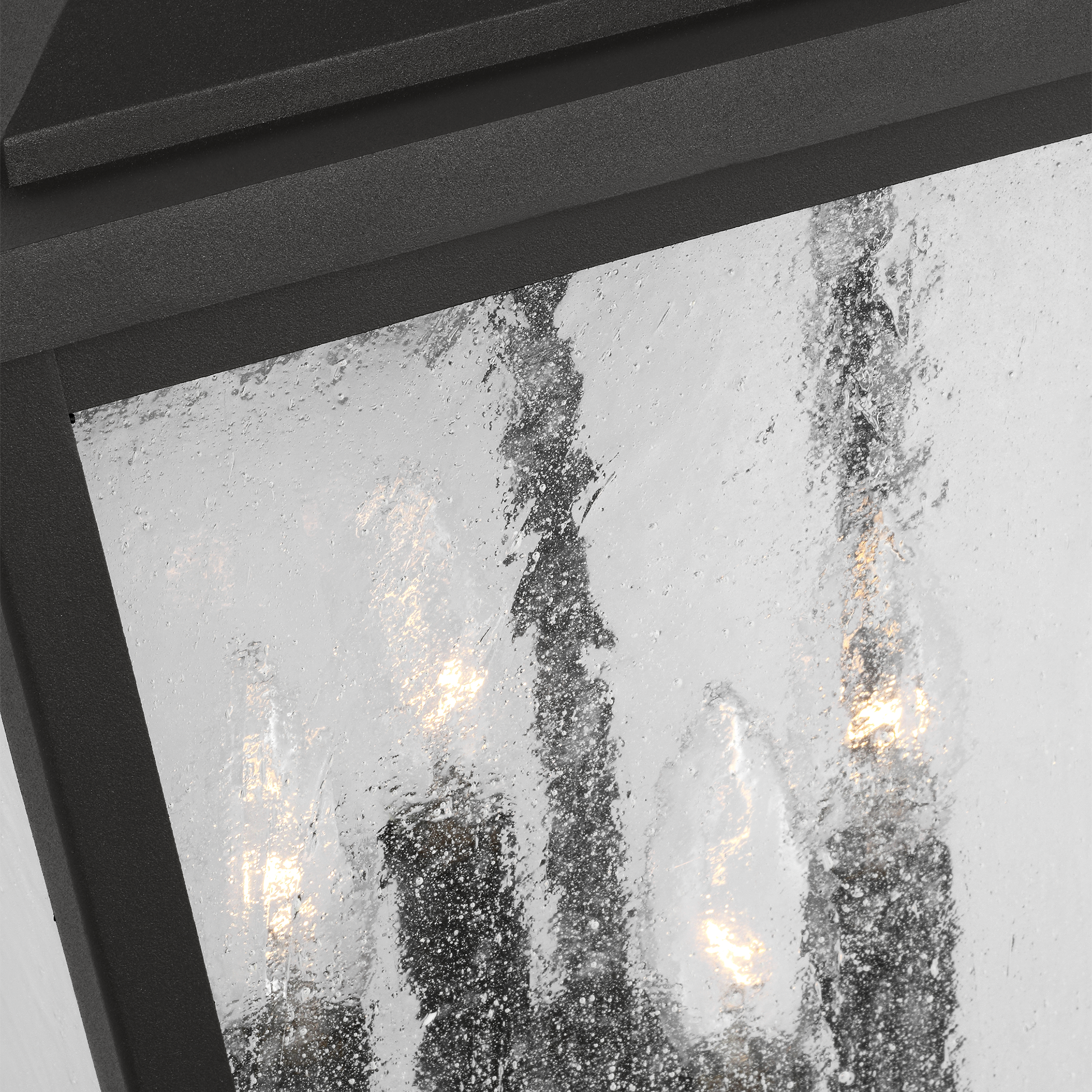 Kennewick Extra Large Wall Lantern Textured Black
