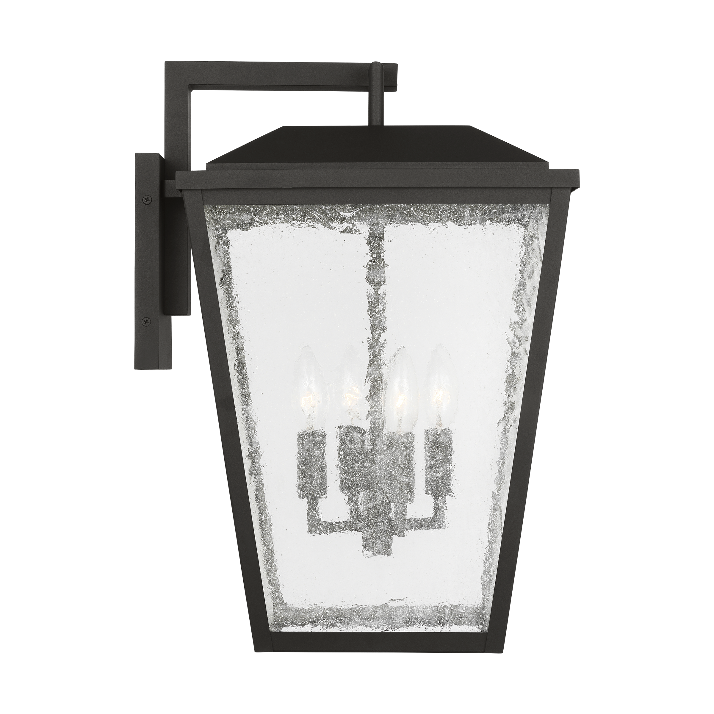 Kennewick Extra Large Wall Lantern Textured Black
