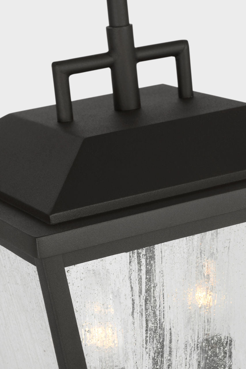 Kennewick Medium Pendant Lantern Textured Black