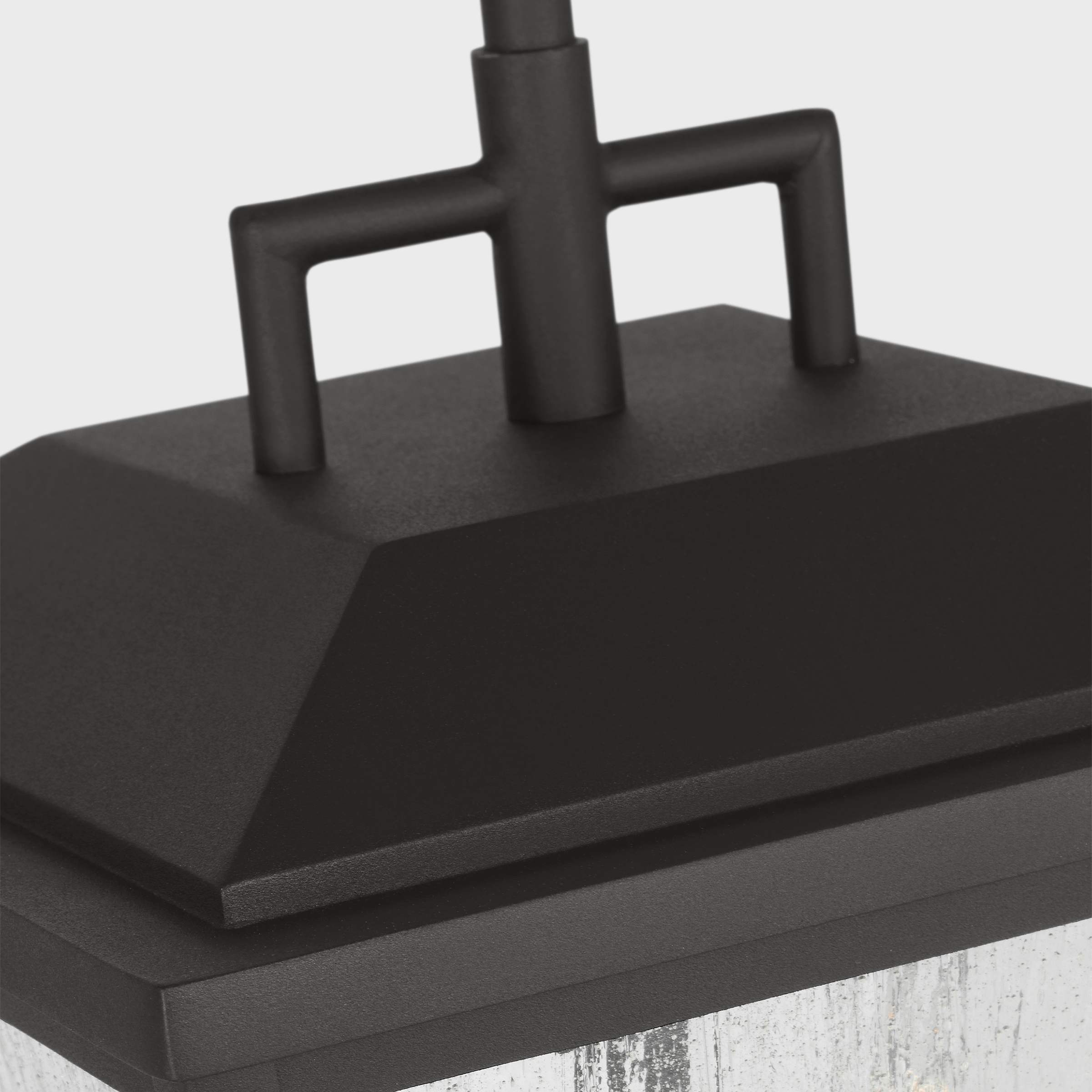 Kennewick Medium Pendant Lantern Textured Black