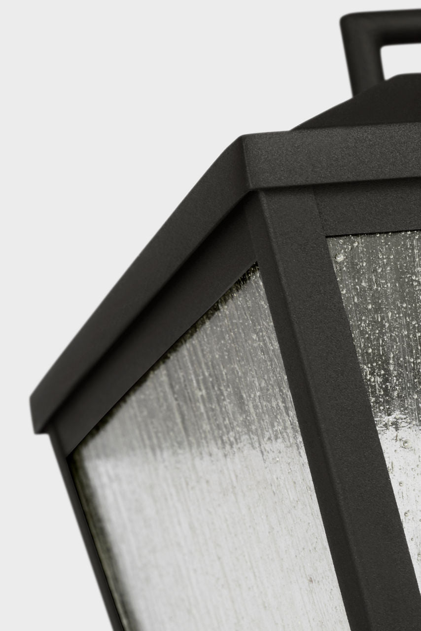 Kennewick Medium Pendant Lantern Textured Black