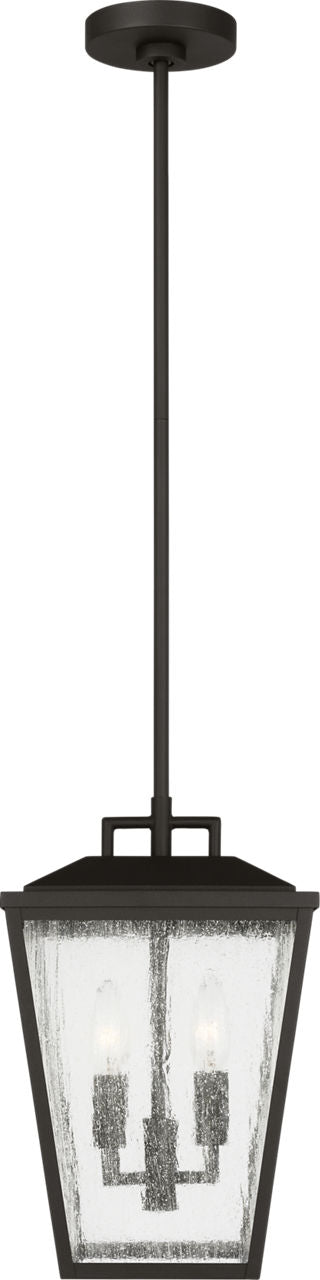 Kennewick Medium Pendant Lantern Textured Black