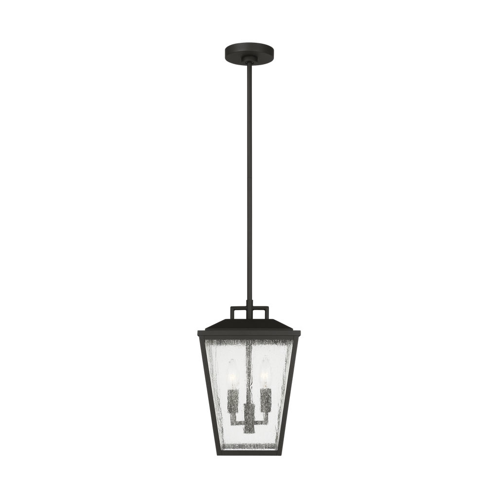 Kennewick Medium Pendant Lantern Textured Black