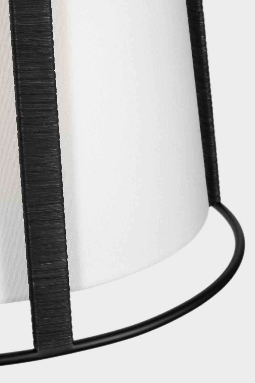 Cortes Large Hanging Shade Midnight Black