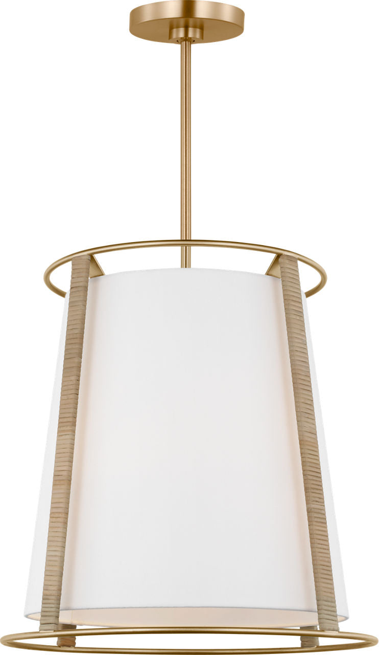 Cortes Large Hanging Shade Satin Brass