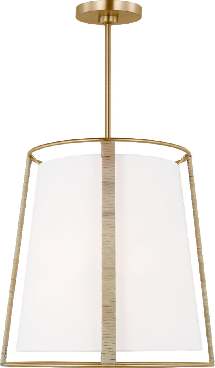 Cortes Large Hanging Shade Satin Brass