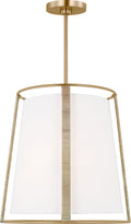 Cortes Large Hanging Shade Satin Brass