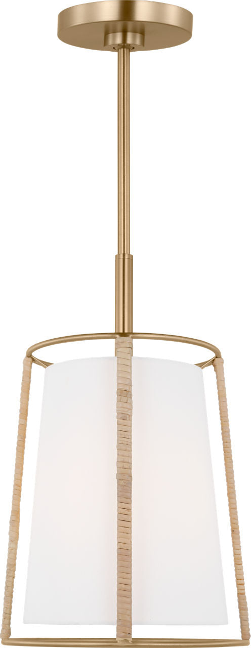Cortes Medium Hanging Shade Satin Brass