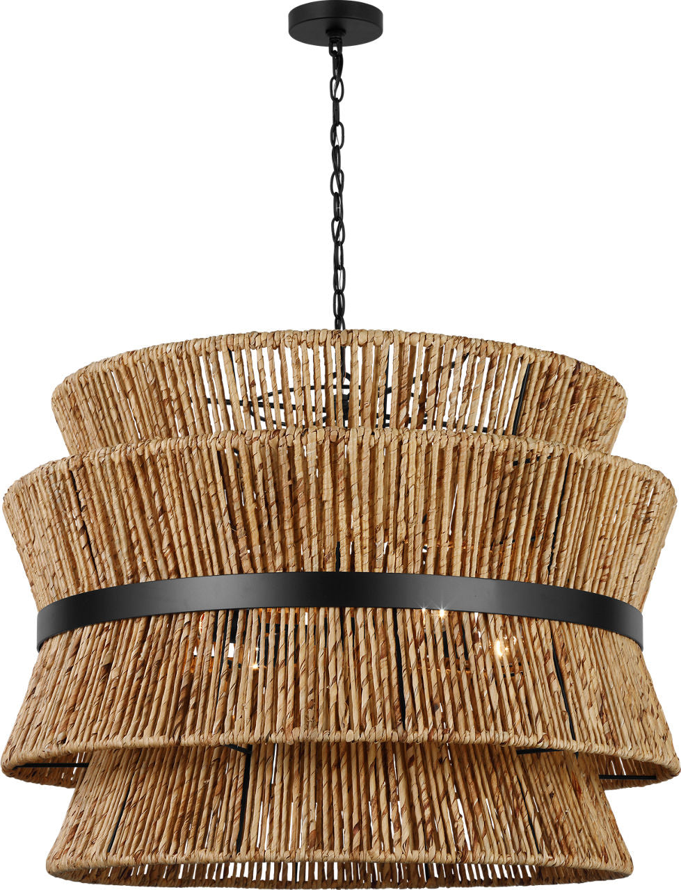 Thurlo Large Hanging Shade Midnight Black