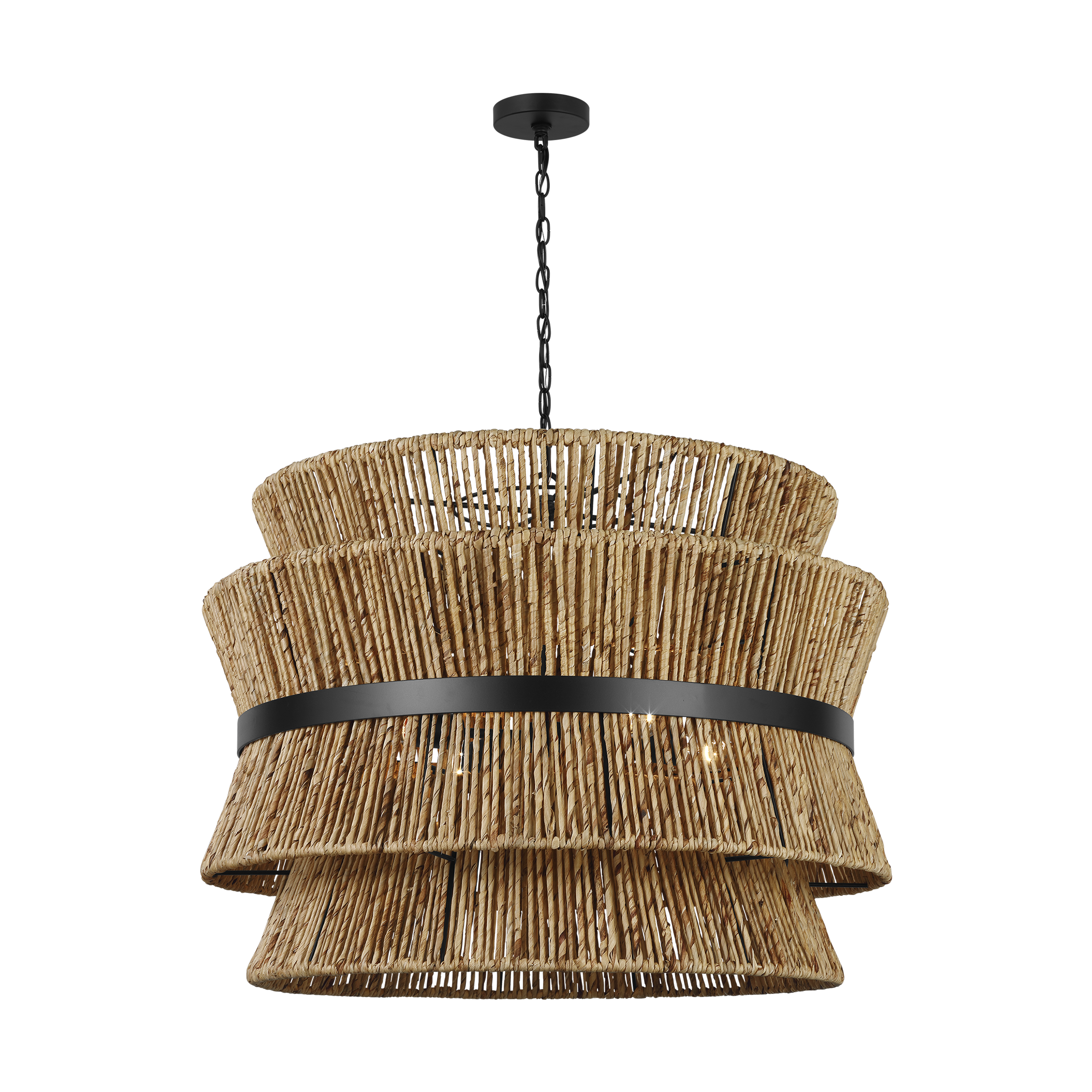 Thurlo Large Hanging Shade Midnight Black