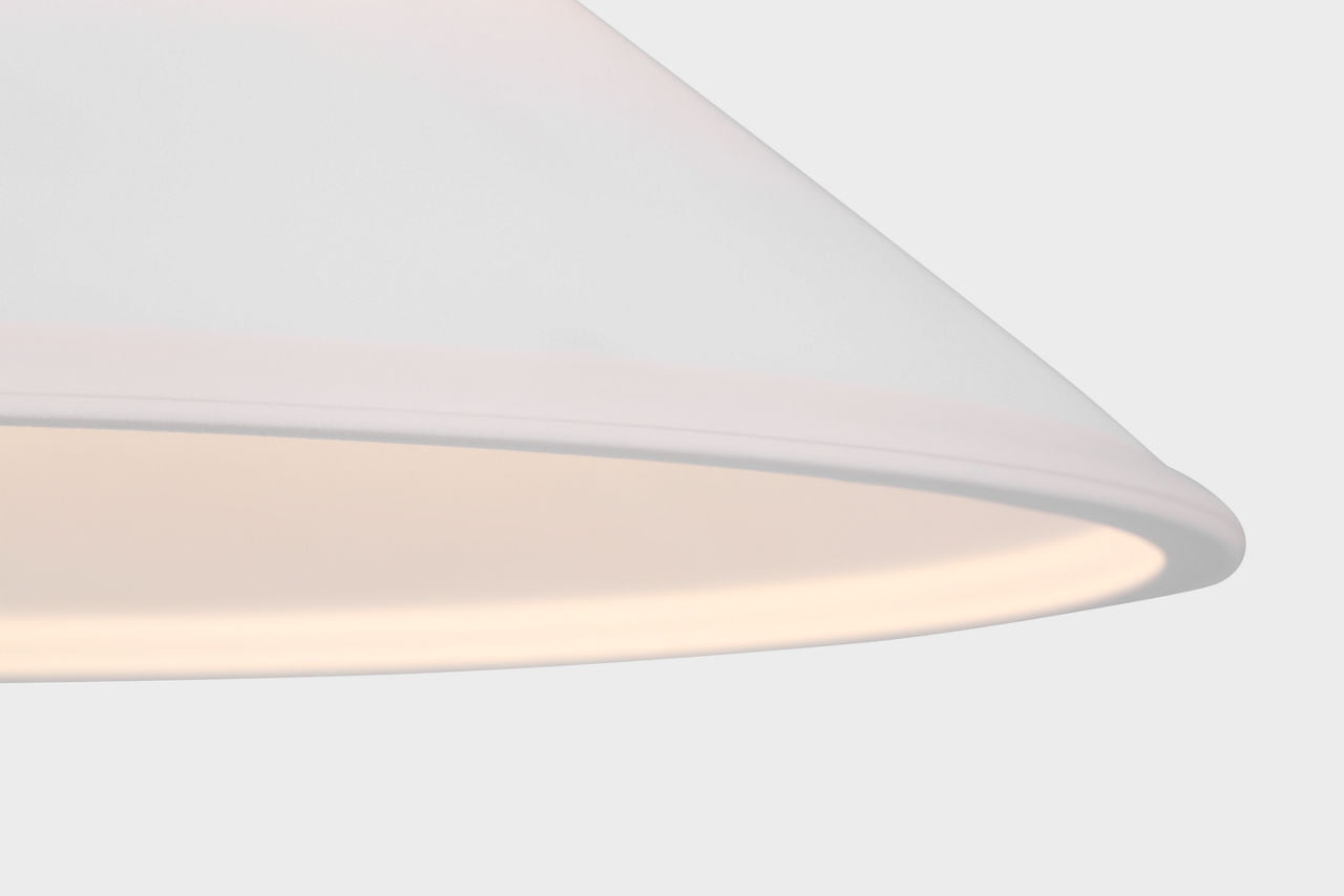Belcarra Medium Pendant Brushed Steel