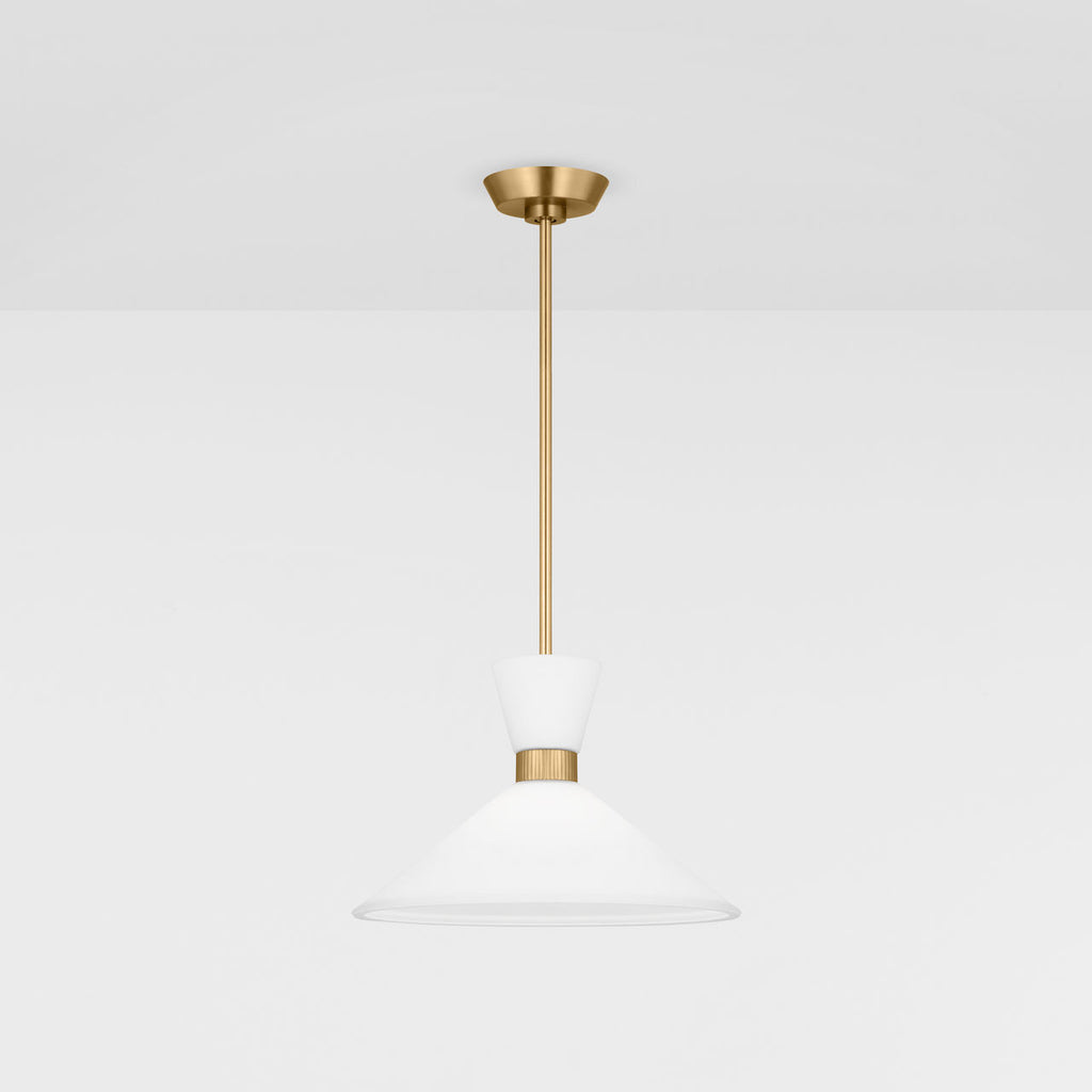 Belcarra Medium Pendant Satin Brass