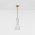 Belcarra Small Pendant Satin Brass