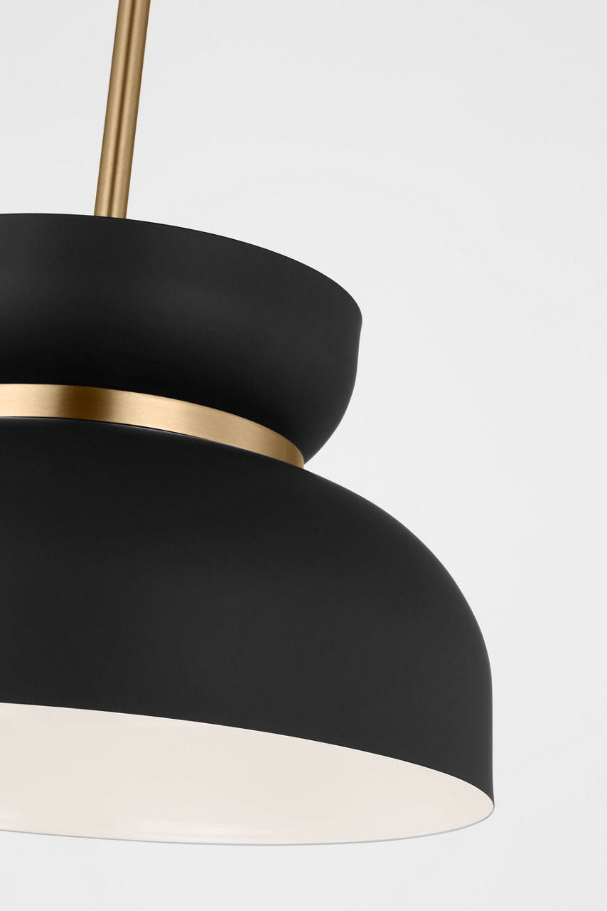 Pemberton Medium Pendant Midnight Black
