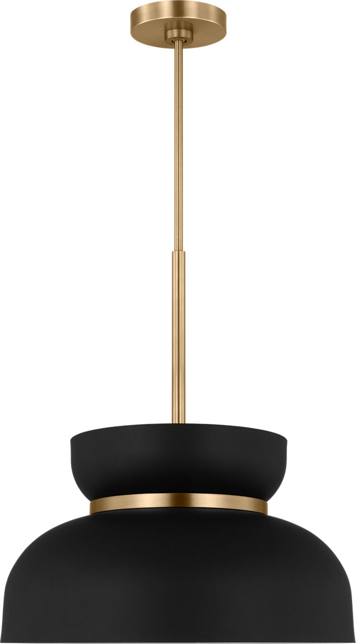 Pemberton Medium Pendant Midnight Black