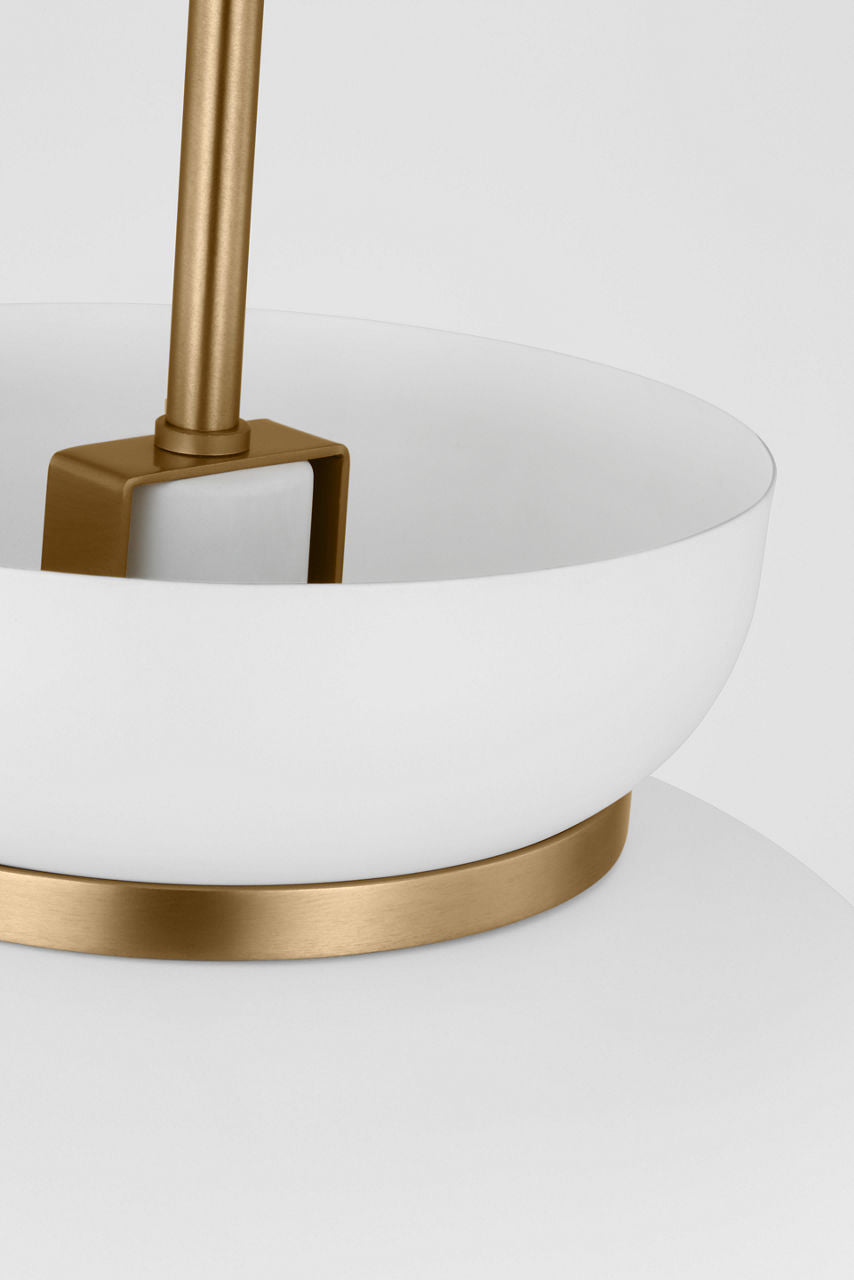 Pemberton Medium Pendant Matte White