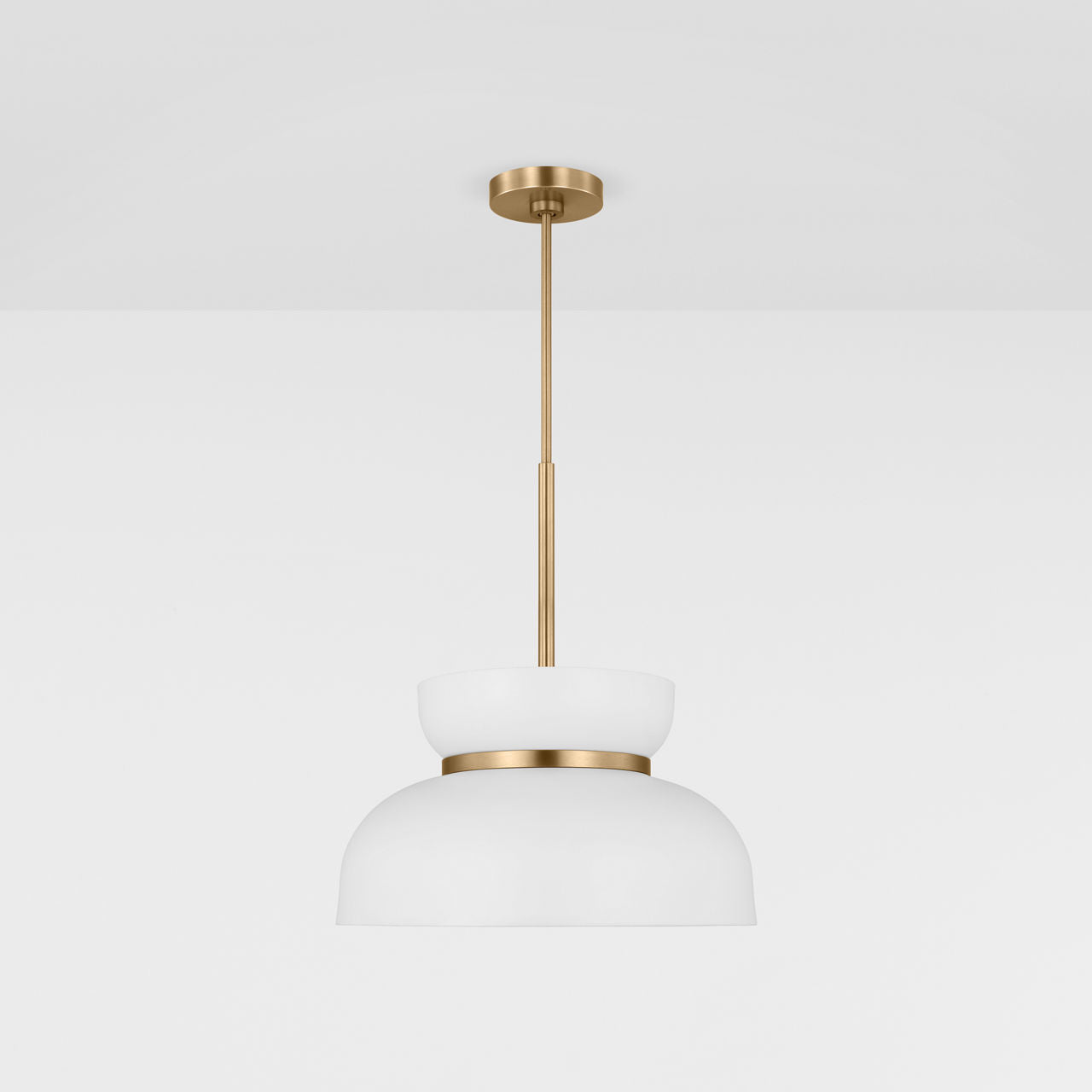 Pemberton Medium Pendant Matte White