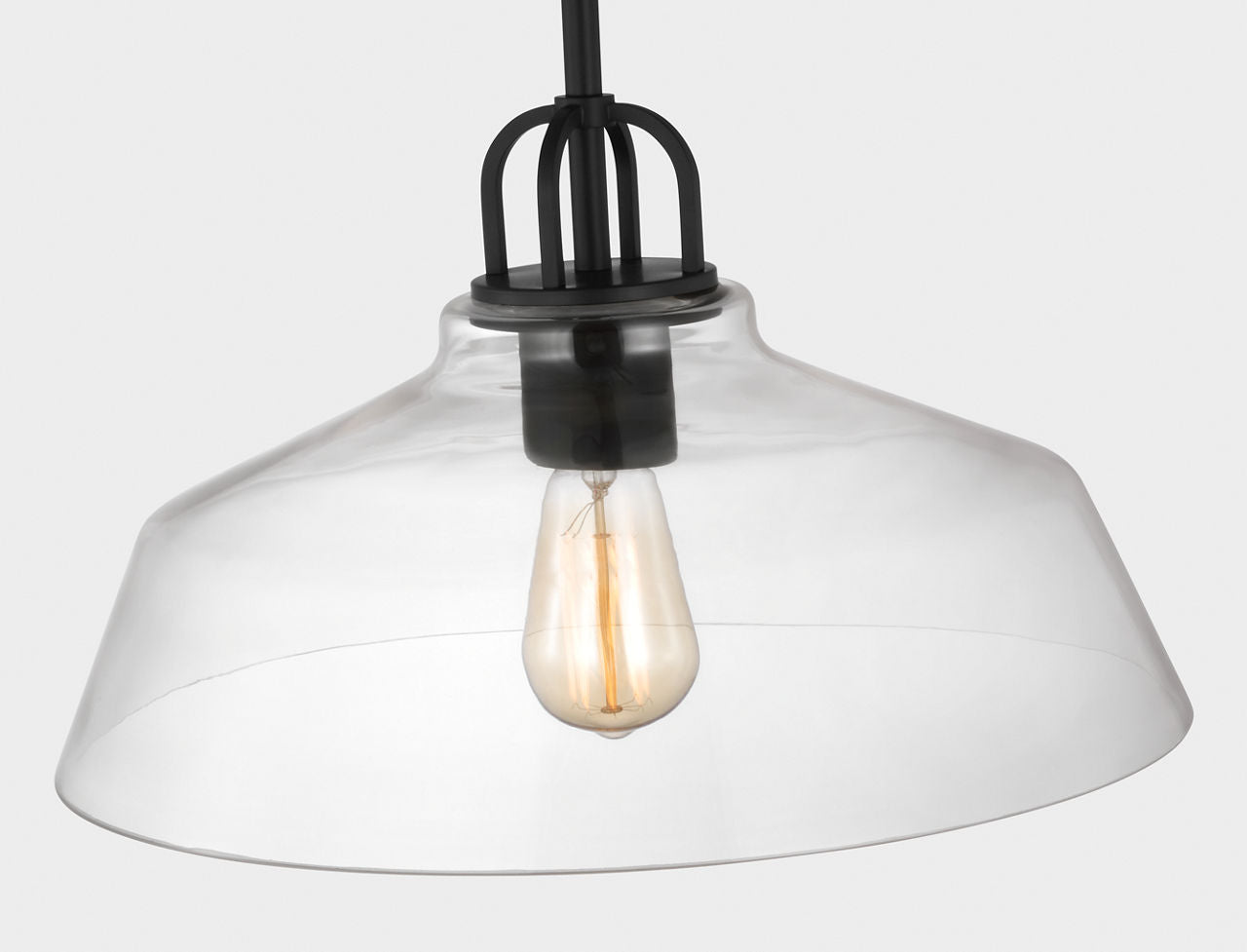 Payton Small Pendant Midnight Black