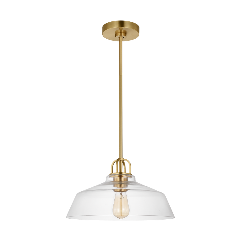 Payton Small Pendant Satin Brass