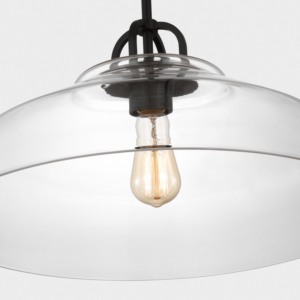 Payton Medium Pendant Midnight Black