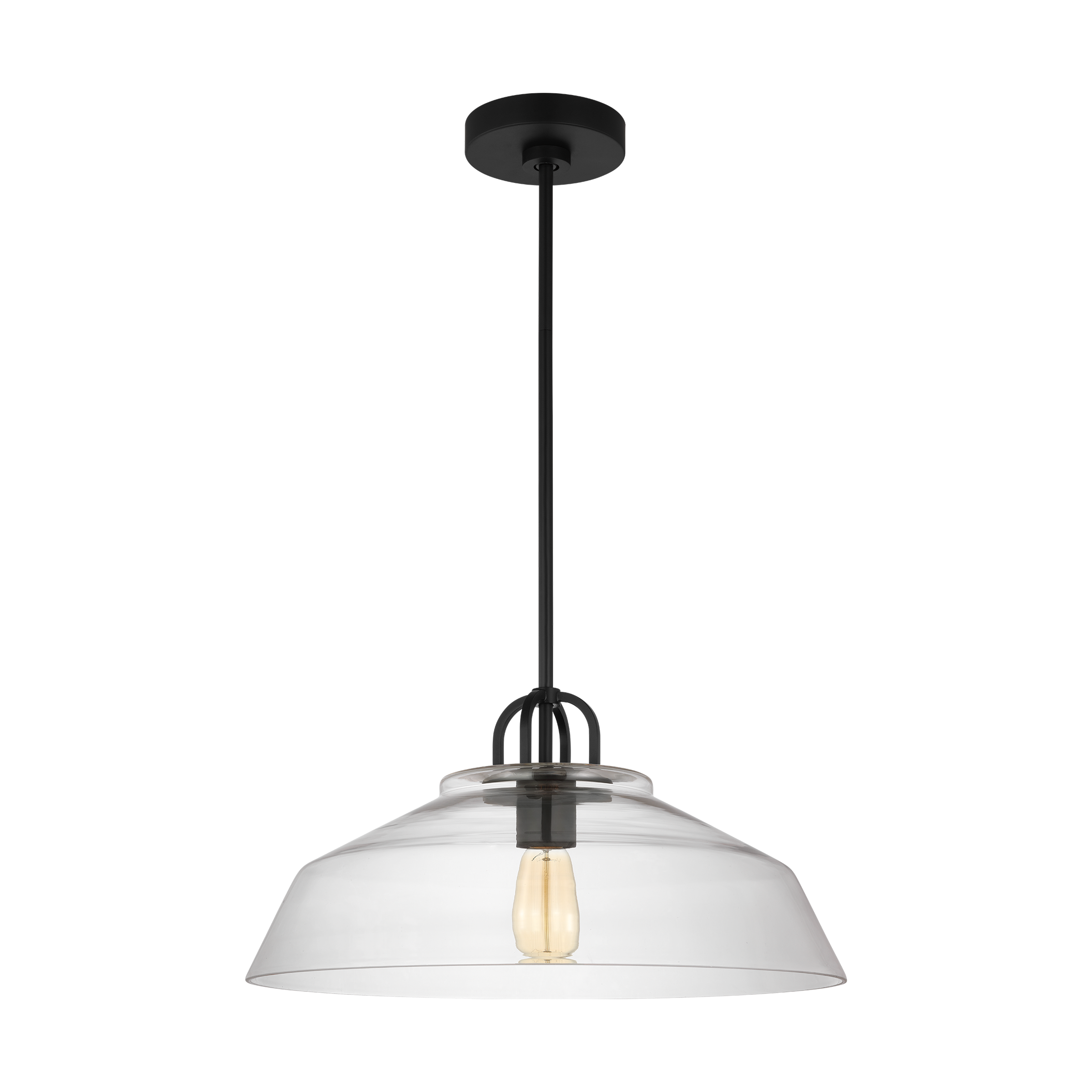 Payton Medium Pendant Midnight Black