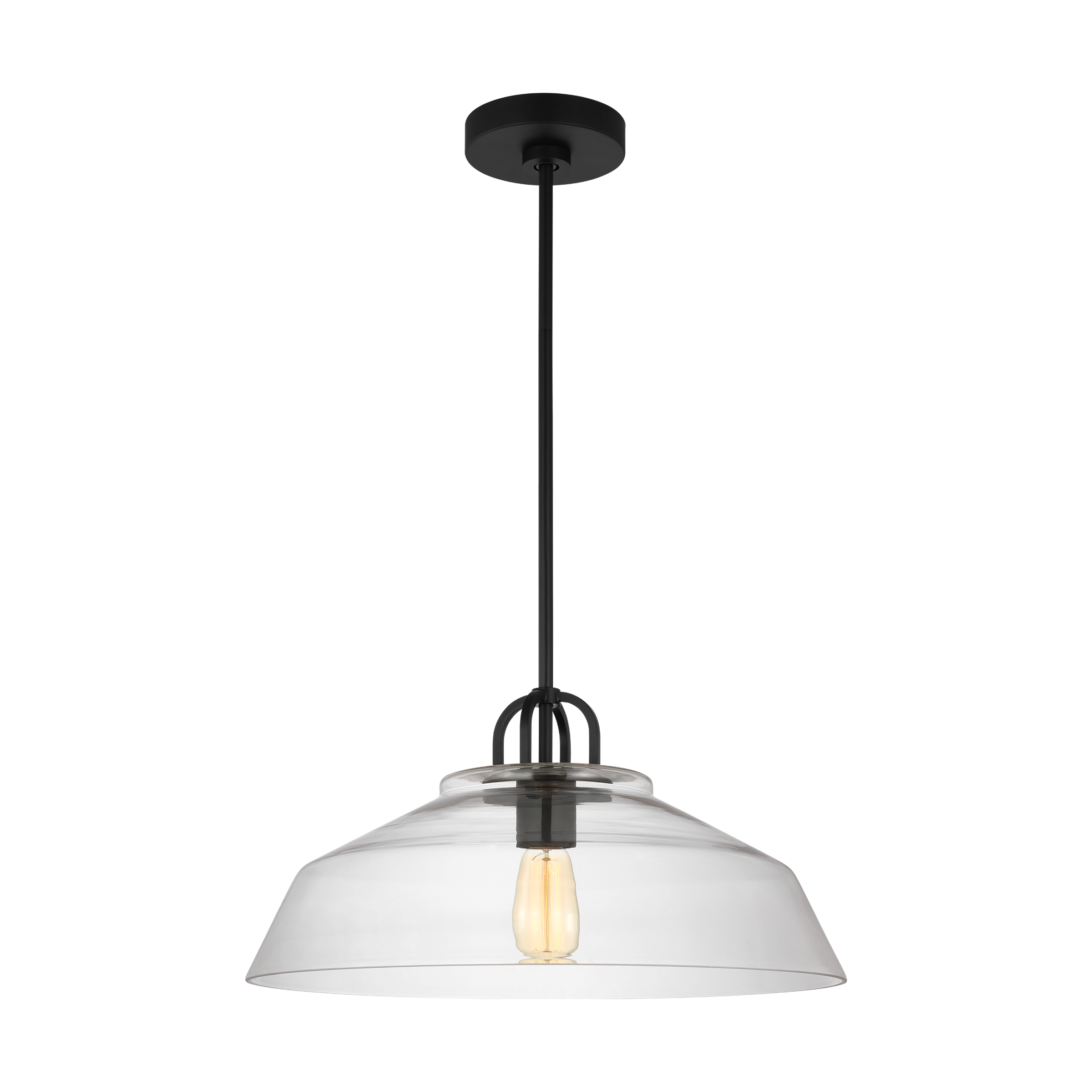 Payton Medium Pendant Midnight Black