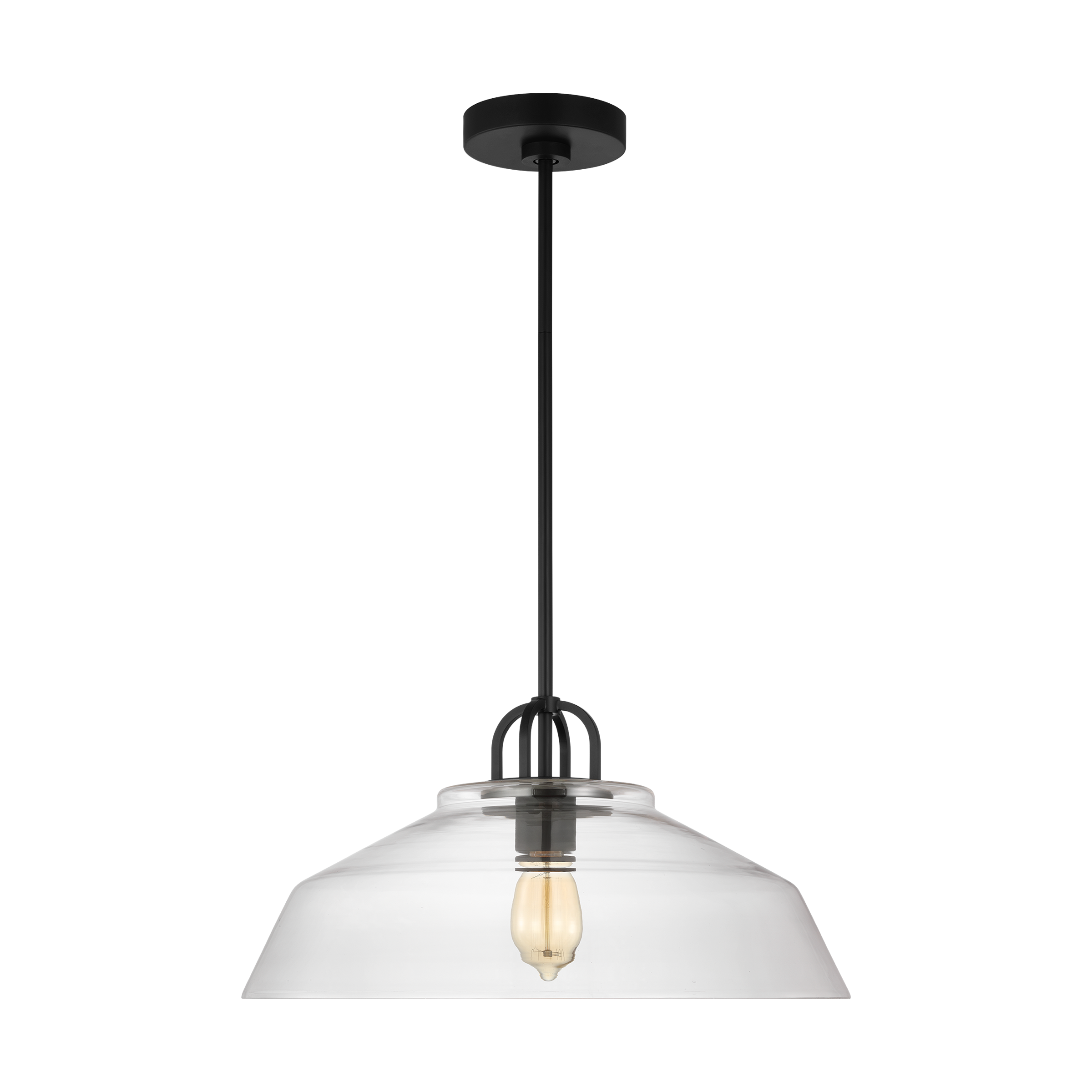 Payton Medium Pendant Midnight Black