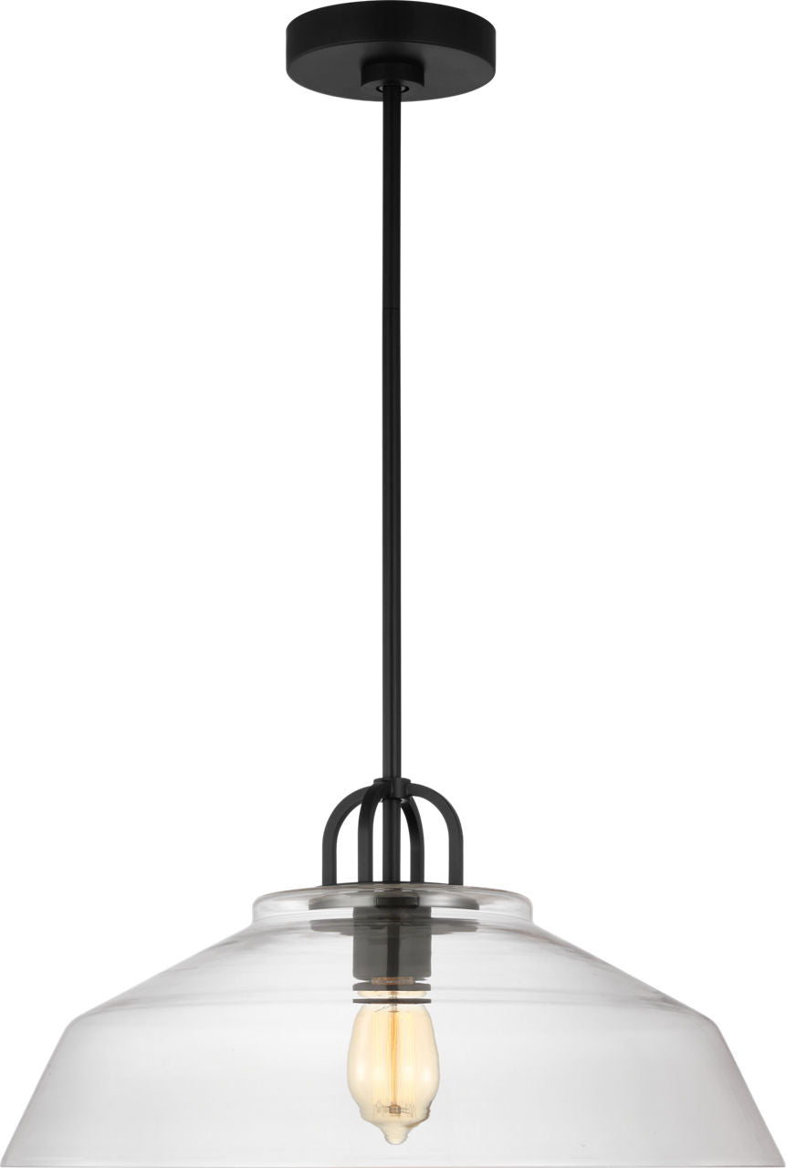 Payton Medium Pendant Midnight Black