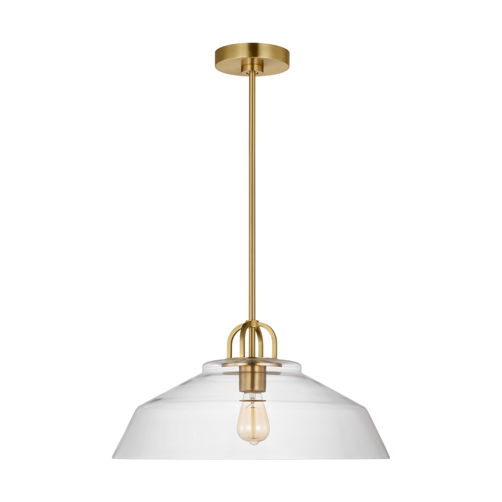 Payton Medium Pendant Satin Brass