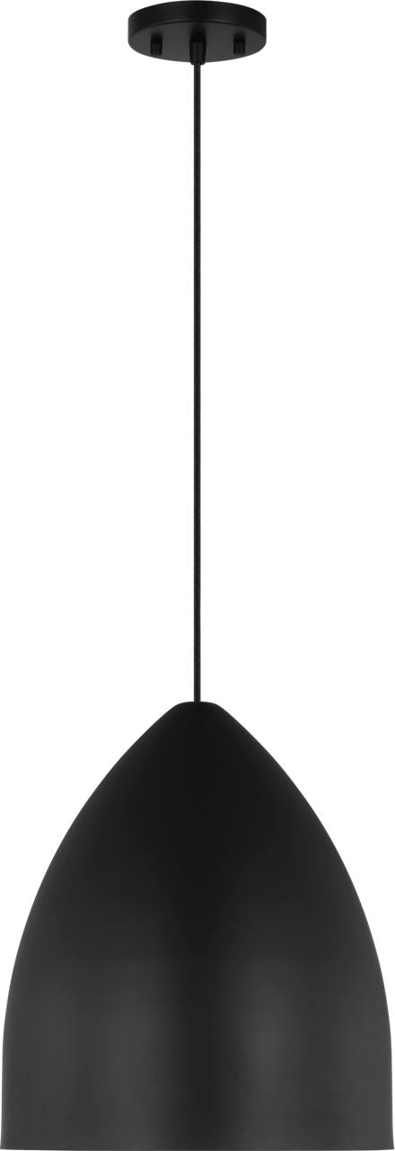 Huron Medium Pendant Midnight Black