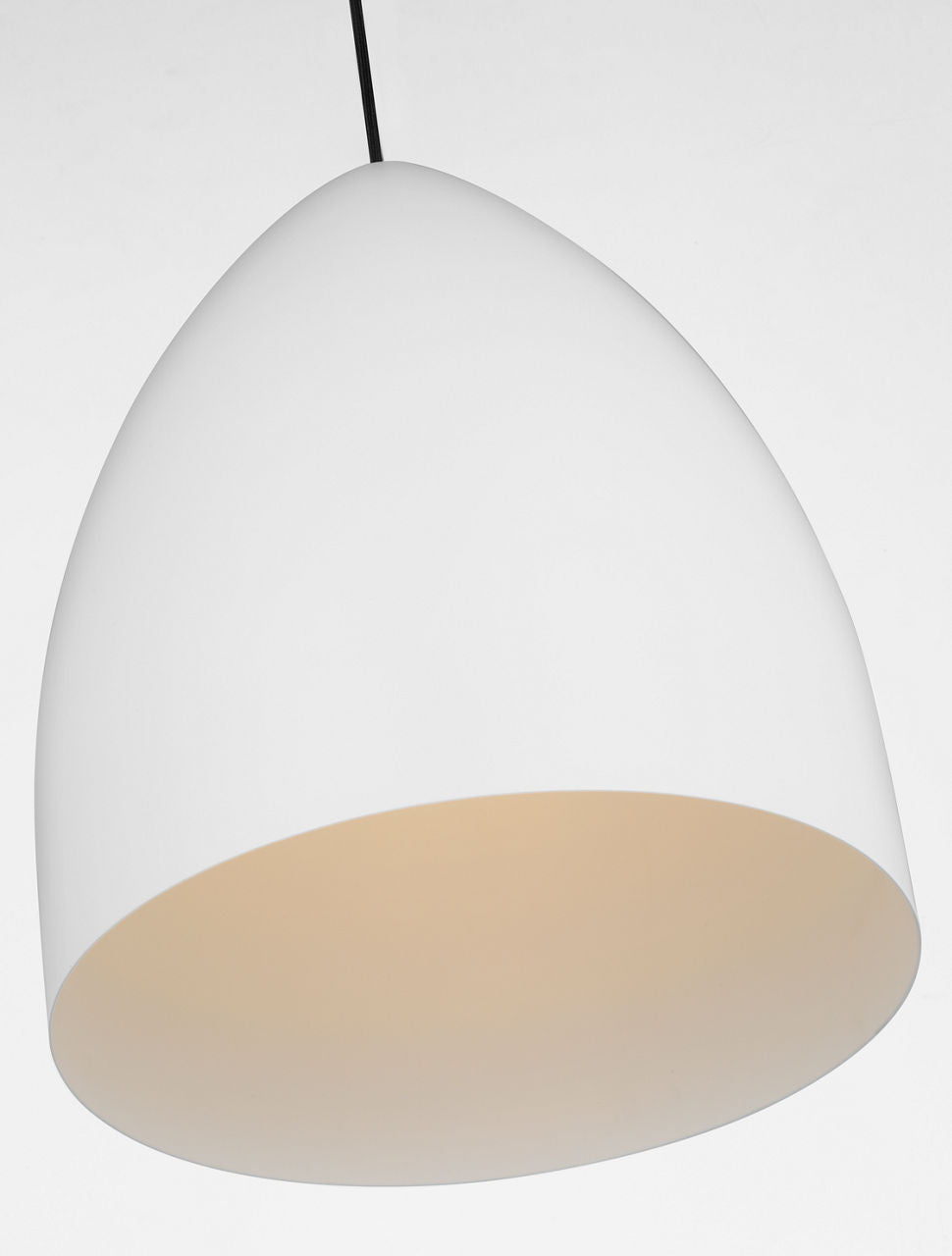 Huron Medium Pendant Matte White