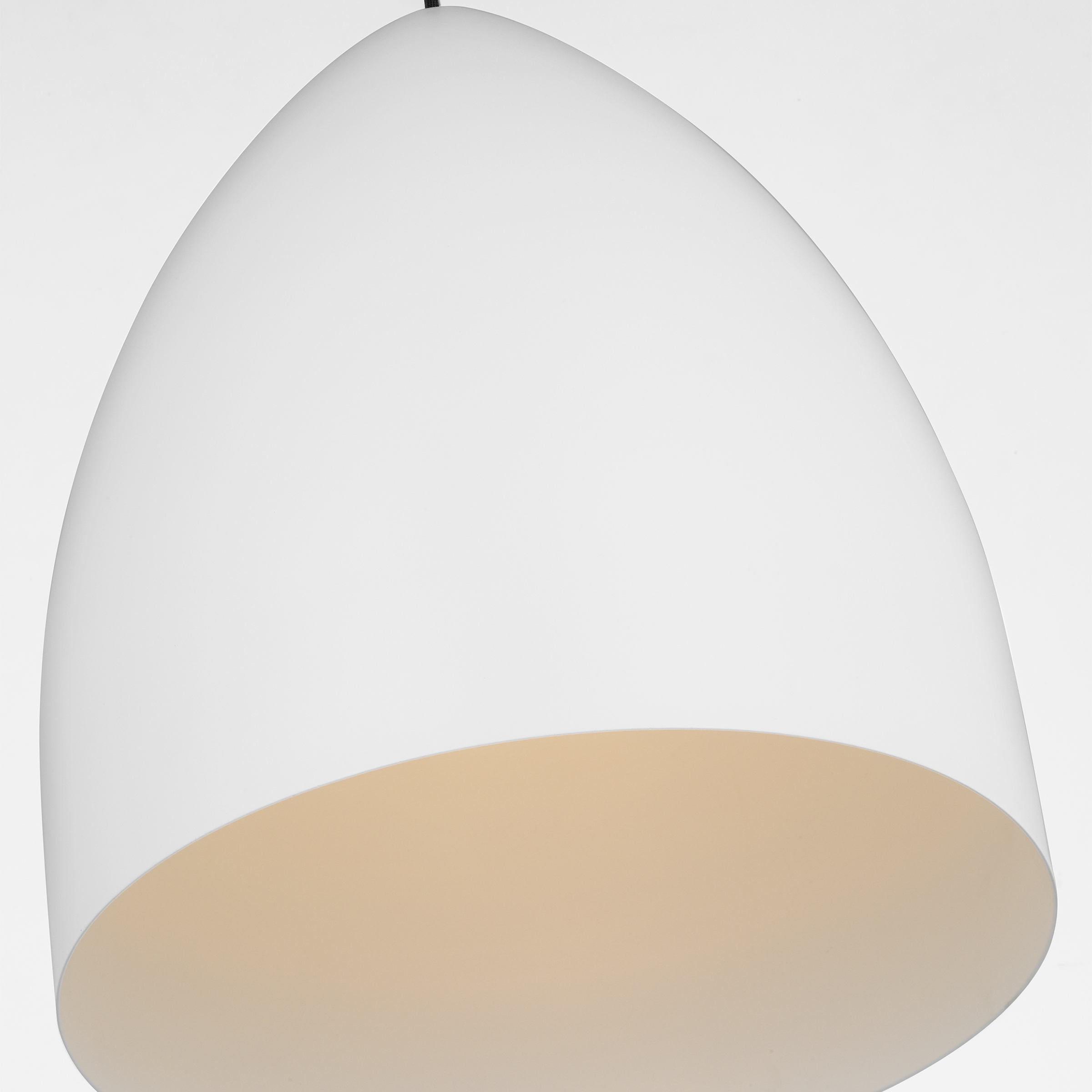 Huron Medium Pendant Matte White
