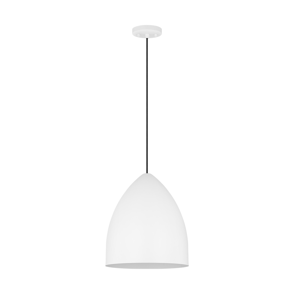 Huron Medium Pendant Matte White