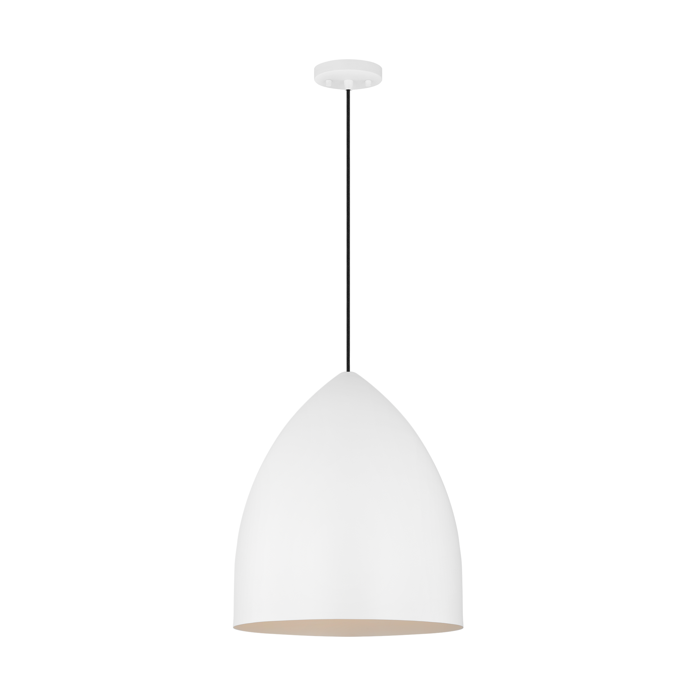 Huron Large Pendant Matte White