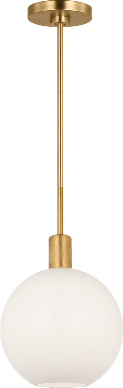 Colewood Small Pendant Satin Brass