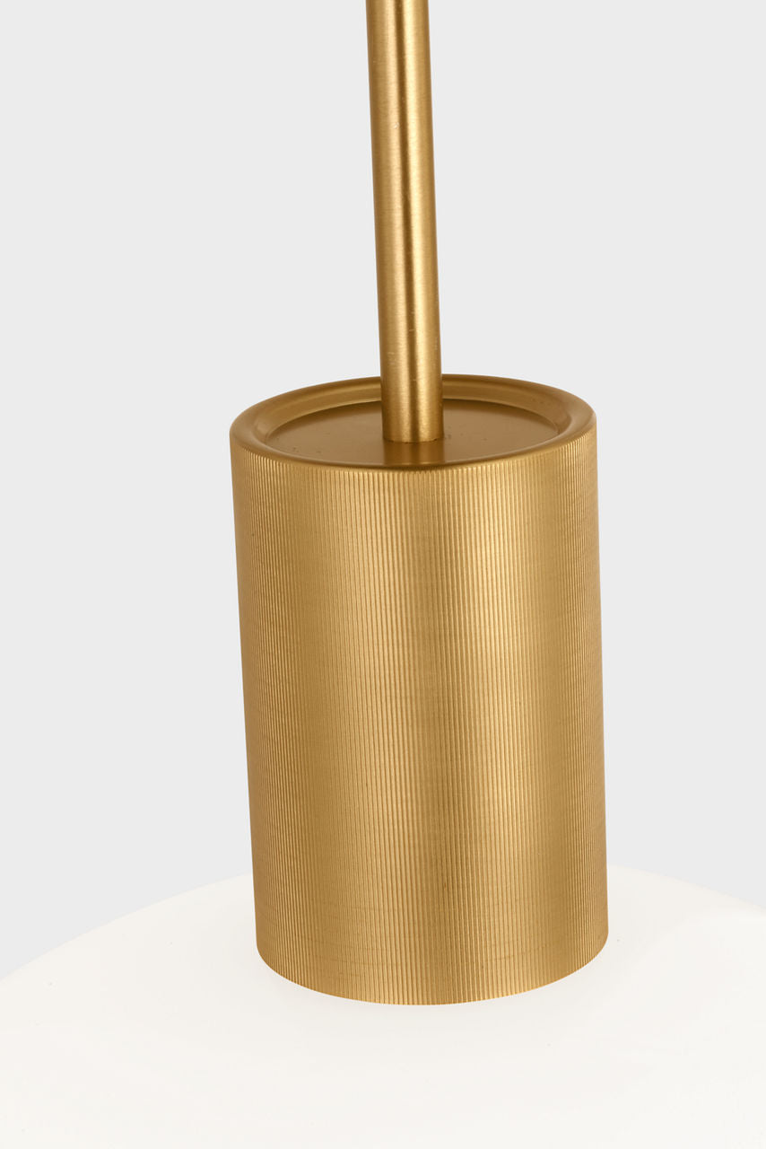 Colewood Medium Pendant Satin Brass