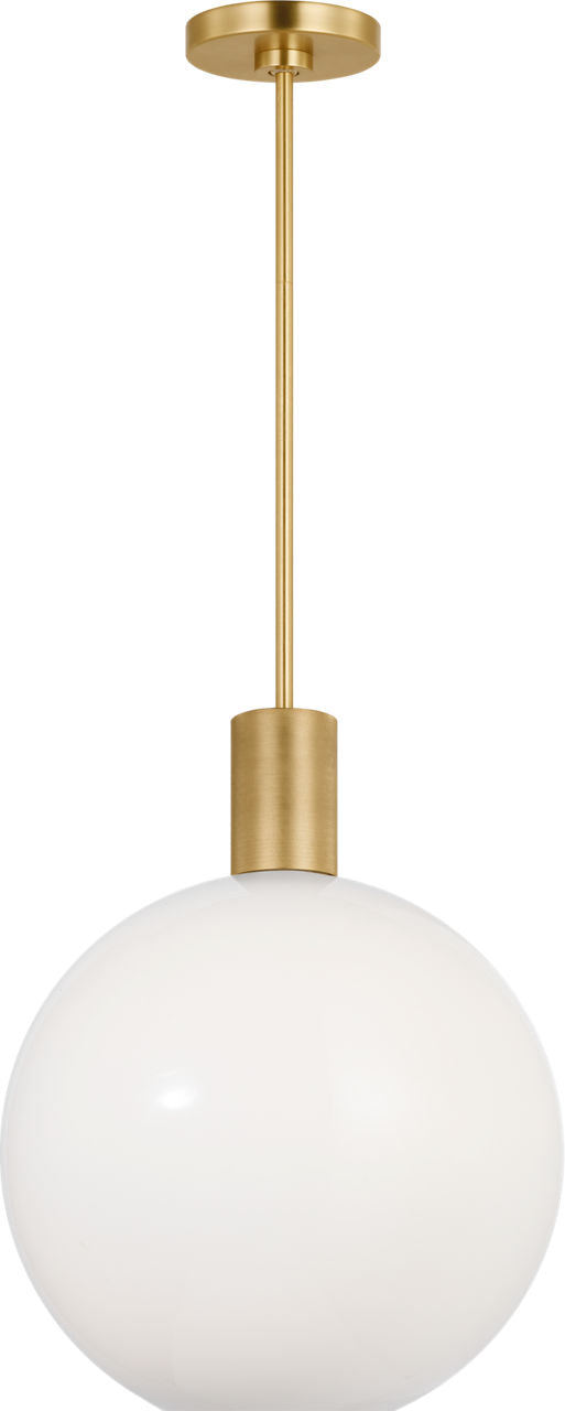 Colewood Medium Pendant Satin Brass
