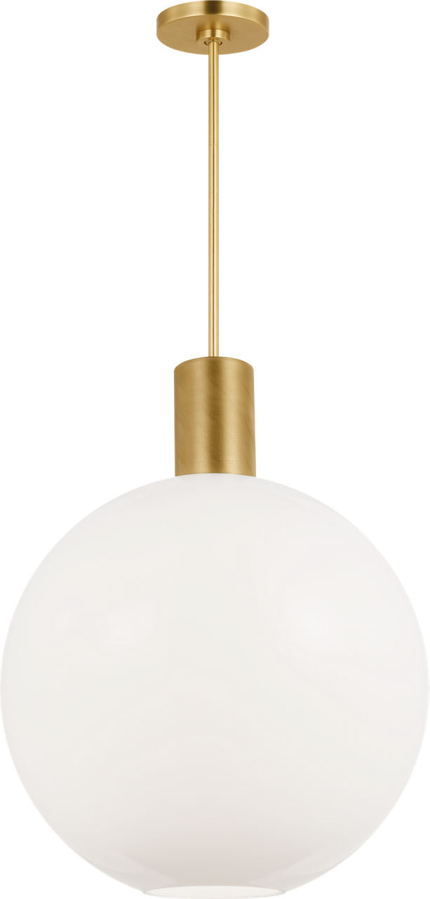 Colewood Large Pendant Satin Brass