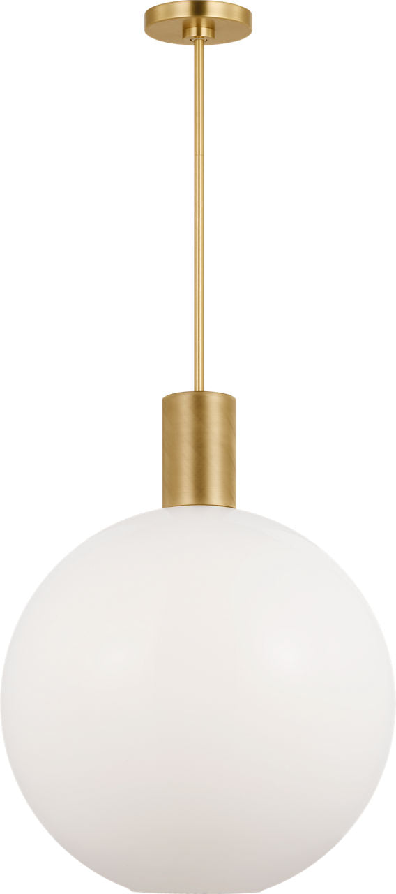 Colewood Large Pendant Satin Brass