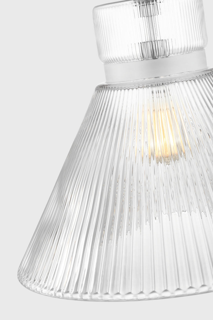 Liouet Large Pendant Brushed Nickel