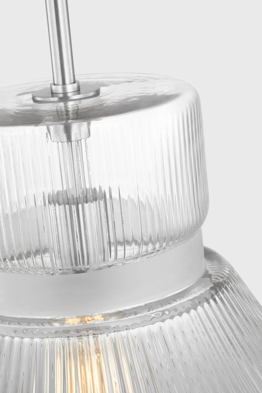 Liouet Large Pendant Brushed Nickel
