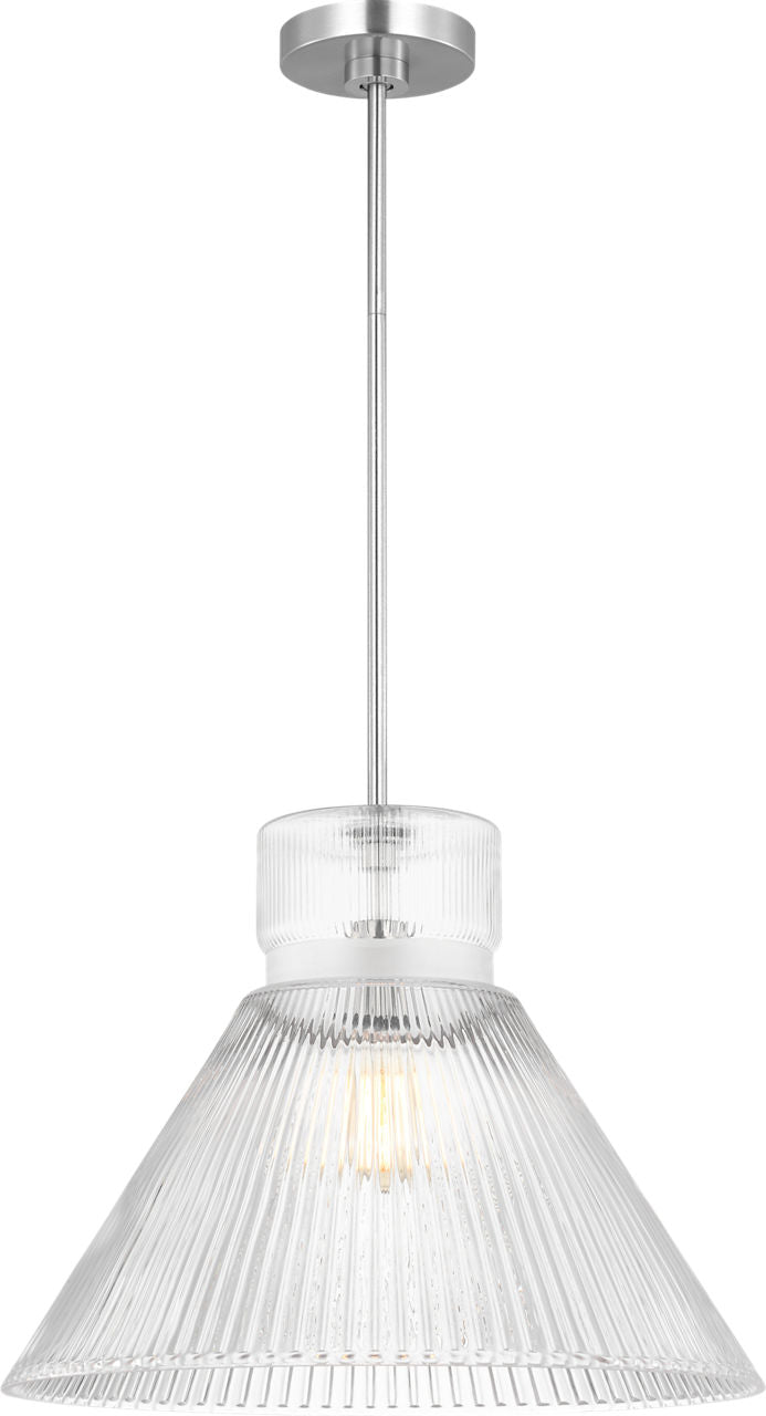 Liouet Large Pendant Brushed Nickel