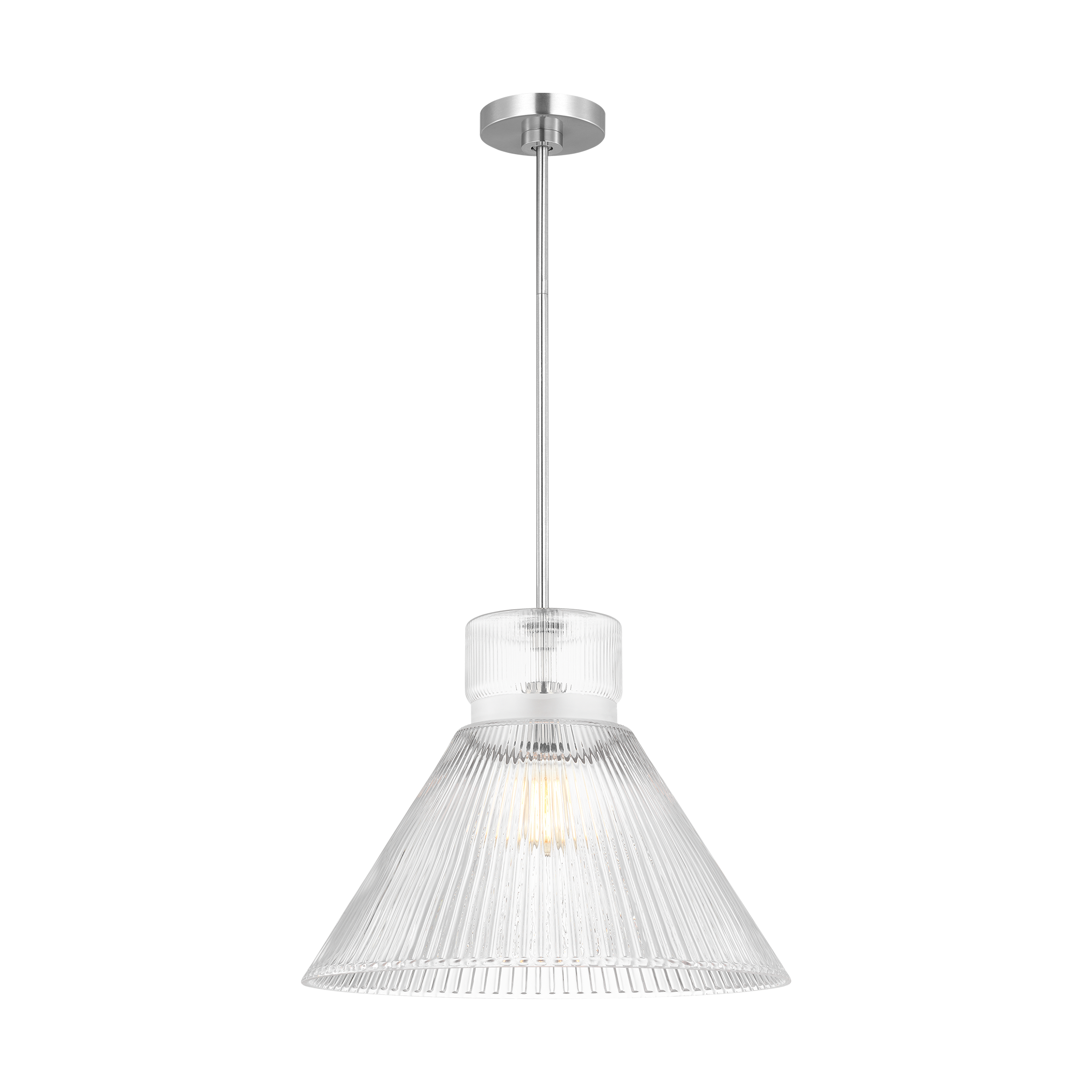 Liouet Large Pendant Brushed Nickel