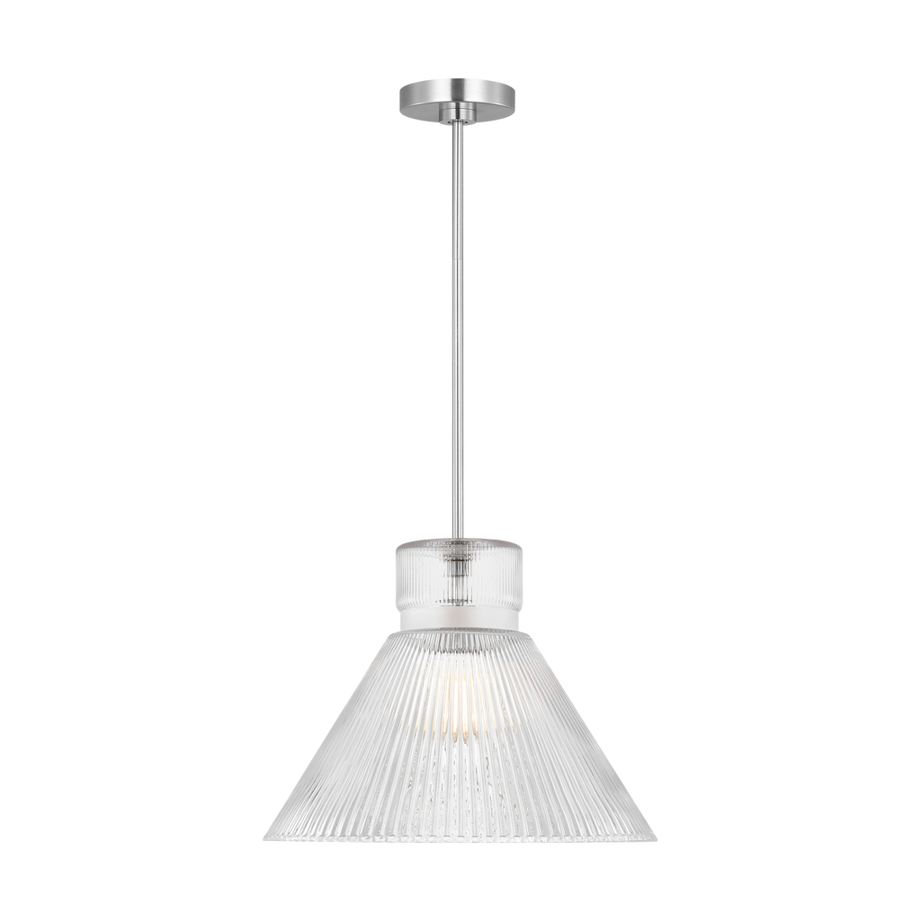 Liouet Large Pendant Brushed Nickel