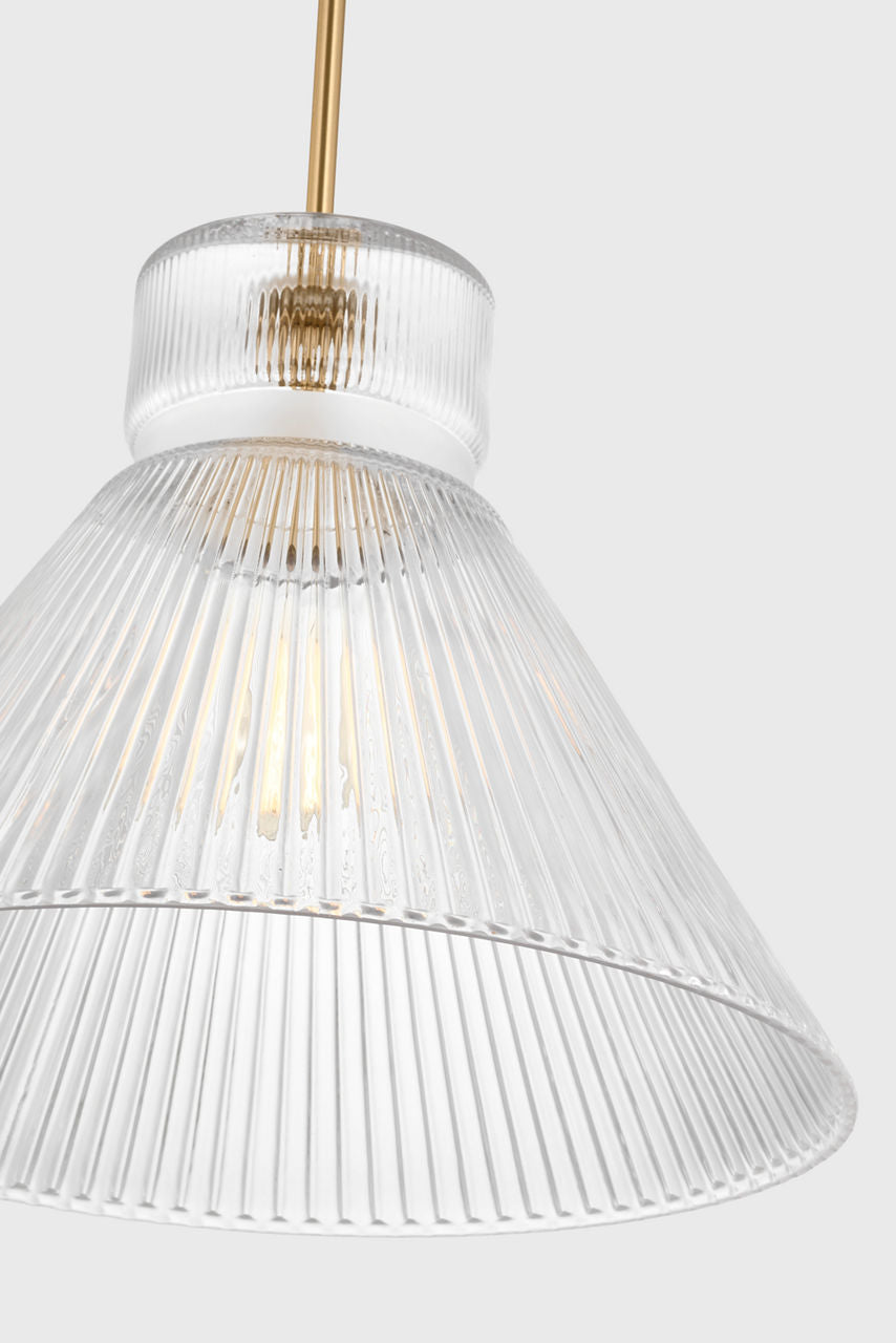 Liouet Large Pendant Satin Brass