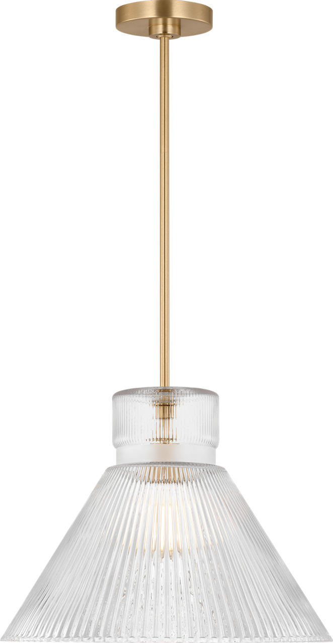 Liouet Large Pendant Satin Brass