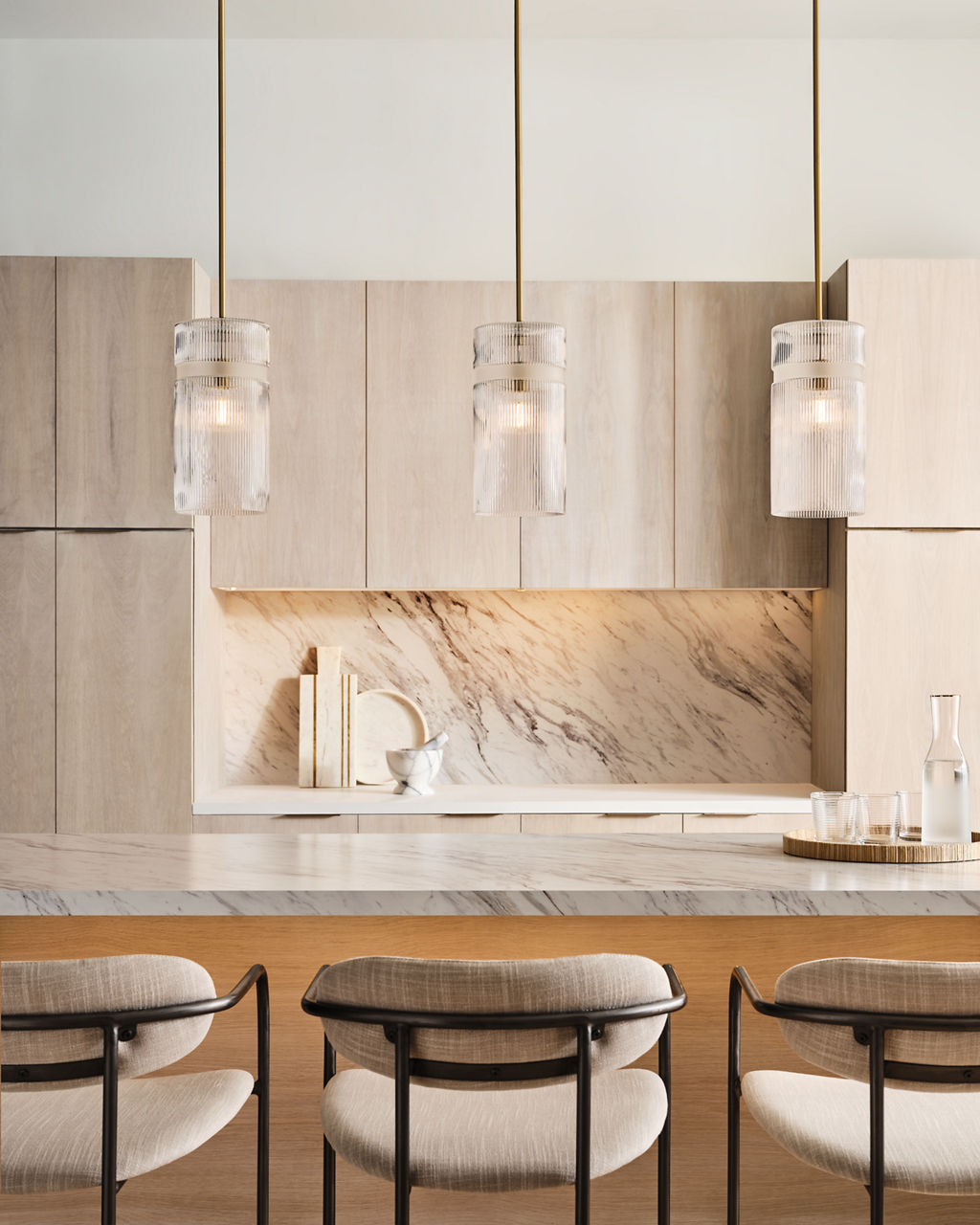 Liouet Small Pendant Satin Brass