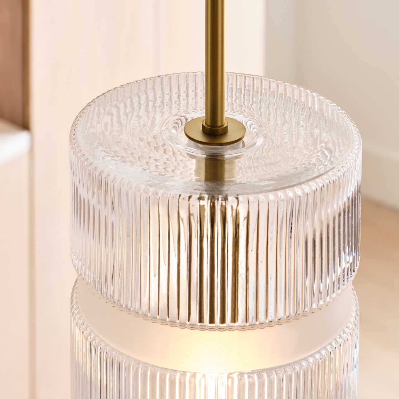 Liouet Small Pendant Satin Brass